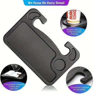 Planet Gates Black Make Driving Easier With The Multifunctional Car Steering Wheel Tray Table Steering Wheel Storage Rack Storage Board Card Table