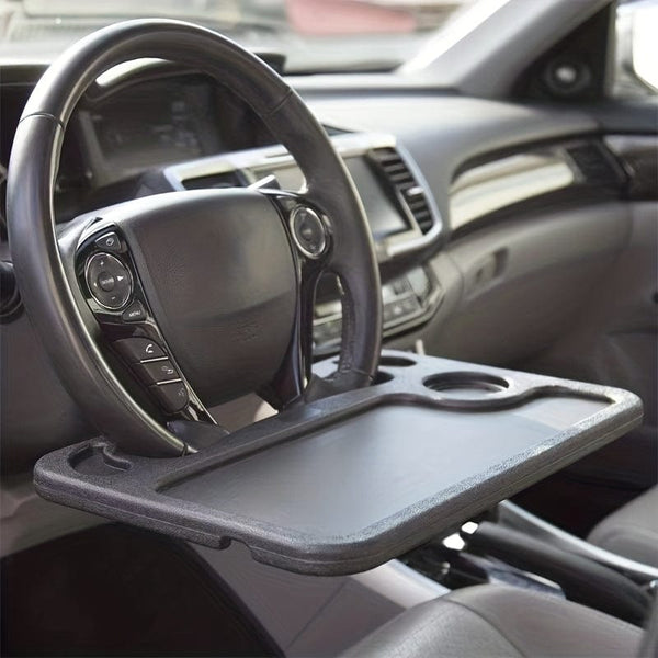 Planet Gates Black Make Driving Easier With The Multifunctional Car Steering Wheel Tray Table Steering Wheel Storage Rack Storage Board Card Table