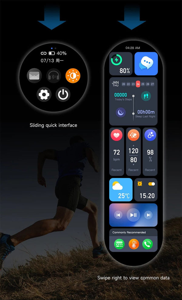 Planet Gates Black mesh belt / For HUAWEI GT5 Watch For HUAWEI GT5 Watch Outdoor Sports Smart Watch Men AMOLED Screen NFC GPS Compass IP68 Waterproof Bluetooth Call SmartWatch Man
