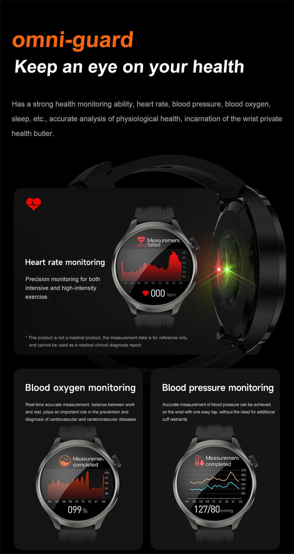 Planet Gates Black mesh belt / For HUAWEI GT5 Watch For HUAWEI GT5 Watch Outdoor Sports Smart Watch Men AMOLED Screen NFC GPS Compass IP68 Waterproof Bluetooth Call SmartWatch Man