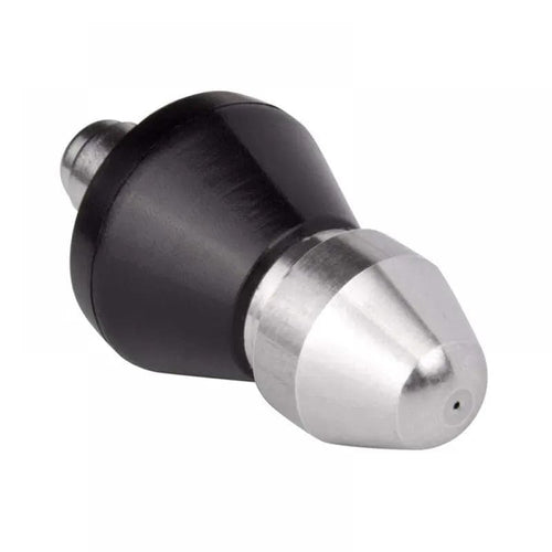 Planet Gates Black Metal 1/4"Quick High Pressure Washer 6 Jet Nozzle Universal Washing Machine Drain Pipe Dredging Cleaning Nozzle