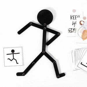 Planet Gates Black Montessori Material DIY Puzzle Toys Boards Educational Game Early Learning Toy For Children Preschool Fine Motor Training