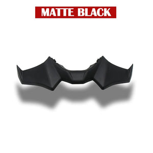 Planet Gates Black Motorcycle Accessories Black Naked Front Downforce Spoiler Winglet Aerodynamic Wing Kit Spoiler For YAMAHA MT 07 2021 2022 2023