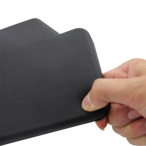 Planet Gates Black Motorcycle Back Cushion Rear Pad Saddlebag Trunk Passenger Backrest Accessories Fit For BMW F800GS R1200GS ADV (Black)