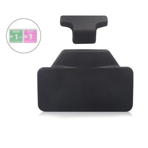 Planet Gates Black Motorcycle Back Cushion Rear Pad Saddlebag Trunk Passenger Backrest Accessories Fit For BMW F800GS R1200GS ADV (Black)