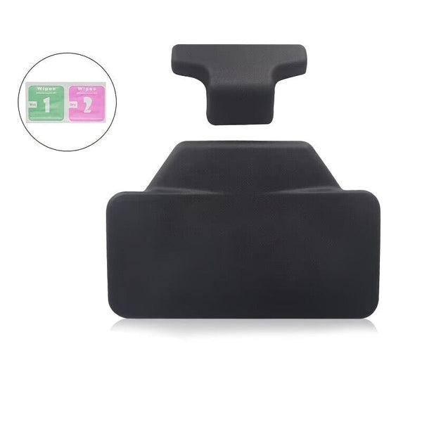 Planet Gates Black Motorcycle Back Cushion Rear Pad Saddlebag Trunk Passenger Backrest Accessories Fit For BMW F800GS R1200GS ADV (Black)