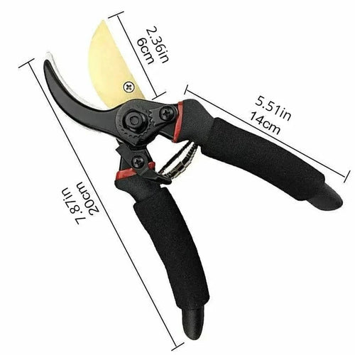 Planet Gates black Multifunctional Fruit Branch Pruning Strong Pruning Thick Branch Garden Sharp Hand Pruners Pruning Professional Garden Scissors