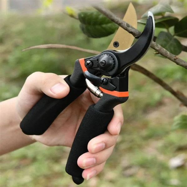 Planet Gates black Multifunctional Fruit Branch Pruning Strong Pruning Thick Branch Garden Sharp Hand Pruners Pruning Professional Garden Scissors
