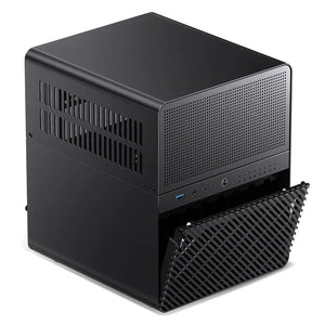 Planet Gates Black N3 / CHINA JONSBO N3 NAS Mini Case All-In-One Aluminum ITX Chassis 8Hard Disk Support 130mm CPU Cooler 250mm Graphics Card With 100mm*2 Fan