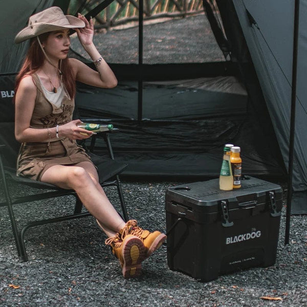 Planet Gates Black Naturehike-Blackdog 26L Outdoor Camping Incubator Refrigerator Portable Car Ice Bucket Camping PP Incubator