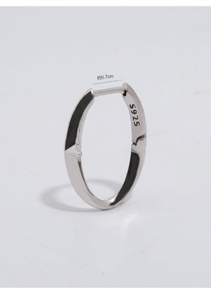 Planet Gates Black New 925 Sterling Silver Earrings Small Star Earrings Female Charm Jewelry Gift hoop earrings for women