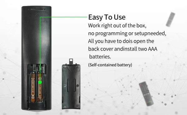 Planet Gates Black NEW AKB75375604 Remote Control Fit for LG SMART TV 43UK6300PUE 32LK610BPUA 49UK6300PUE 55UK6300PUE