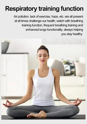 Planet Gates Black New Blood Glucose Health Smartwatch Men ECGPPG Blood Pressure Lipids Uric Acid IP67 Waterproof Sport Bluetooth Call Smart Watch