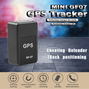 Planet Gates Black New Magnetic GF07 GPS Tracker Device GSM Mini Real TimeTracking Locator GPS Car Motorcycle Remote Control Tracking Monitor