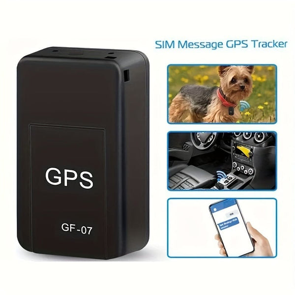 Planet Gates Black New Magnetic GF07 GPS Tracker Device GSM Mini Real TimeTracking Locator GPS Car Motorcycle Remote Control Tracking Monitor