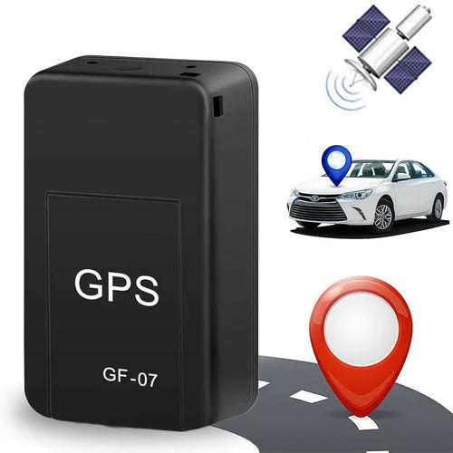 Planet Gates Black New Magnetic GF07 GPS Tracker Device GSM Mini Real TimeTracking Locator GPS Car Motorcycle Remote Control Tracking Monitor