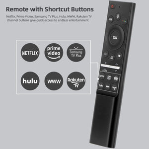 Planet Gates black New RM-A6 Remote for Samsung TV Voice Remote, Compatible with Samsung Smart QLED 4K 8K UHD HDTV