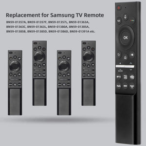 Planet Gates black New RM-A6 Remote for Samsung TV Voice Remote, Compatible with Samsung Smart QLED 4K 8K UHD HDTV