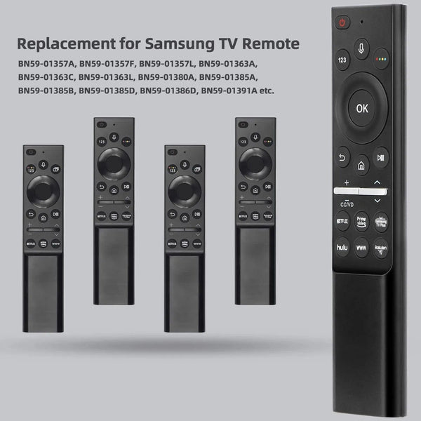 Planet Gates black New RM-A6 Remote for Samsung TV Voice Remote, Compatible with Samsung Smart QLED 4K 8K UHD HDTV