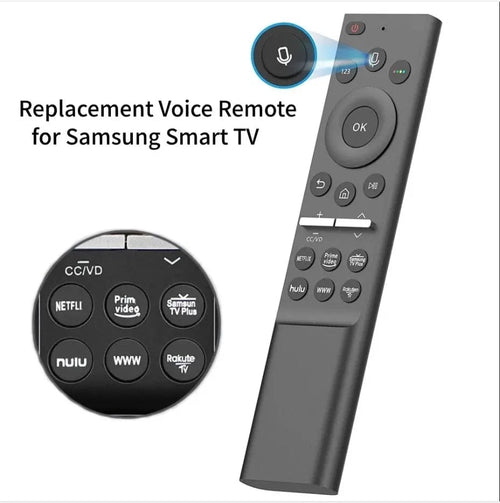 Planet Gates black New RM-A6 Remote for Samsung TV Voice Remote, Compatible with Samsung Smart QLED 4K 8K UHD HDTV