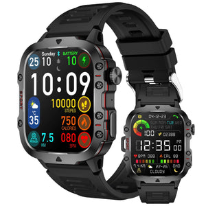 Planet Gates black New Smart Watch For Men Women Bluetooth Call Heart Rate Sleep Monitoring 3ATM Waterproof Sport Smartwatch For Android IOS 2024