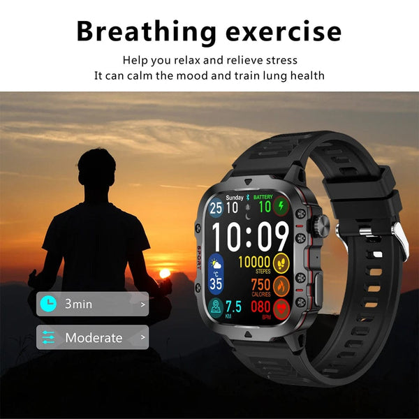 Planet Gates black New Smart Watch For Men Women Bluetooth Call Heart Rate Sleep Monitoring 3ATM Waterproof Sport Smartwatch For Android IOS 2024
