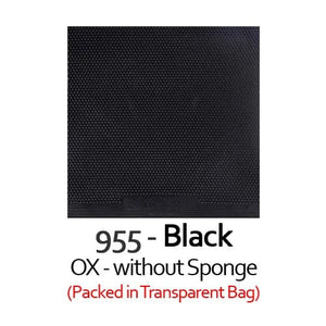 Planet Gates Black OX Original YINHE 955 Pips-long Table Tennis Rubber Galaxy LONG PIPS Control Ping Pong Topsheet OX Sponge