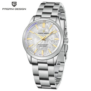Planet Gates Black PAGANI DESIGN 40MM Men Quartz Watches TMI VH31 Luxury Business Top Sapphire 316L Stainless Steel 100M Waterproof Watch For Men