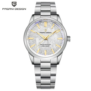 Planet Gates Black PAGANI DESIGN 40MM Men Quartz Watches TMI VH31 Luxury Business Top Sapphire 316L Stainless Steel 100M Waterproof Watch For Men