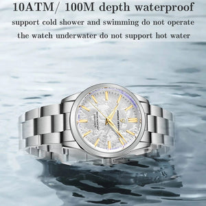 Planet Gates Black PAGANI DESIGN 40MM Men Quartz Watches TMI VH31 Luxury Business Top Sapphire 316L Stainless Steel 100M Waterproof Watch For Men