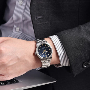 Planet Gates Black PAGANI DESIGN 40MM Men Quartz Watches TMI VH31 Luxury Business Top Sapphire 316L Stainless Steel 100M Waterproof Watch For Men
