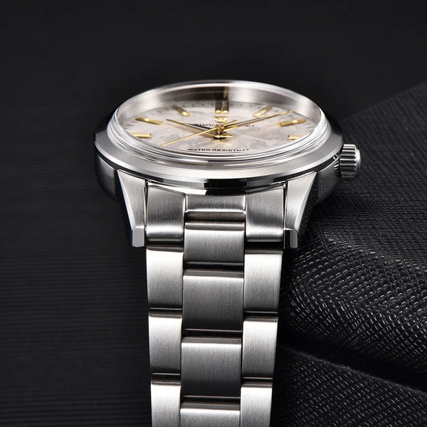 Planet Gates Black PAGANI DESIGN 40MM Men Quartz Watches TMI VH31 Luxury Business Top Sapphire 316L Stainless Steel 100M Waterproof Watch For Men