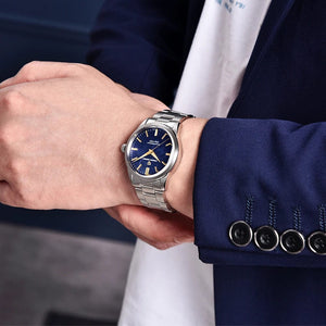 Planet Gates Black PAGANI DESIGN 40MM Men Quartz Watches TMI VH31 Luxury Business Top Sapphire 316L Stainless Steel 100M Waterproof Watch For Men