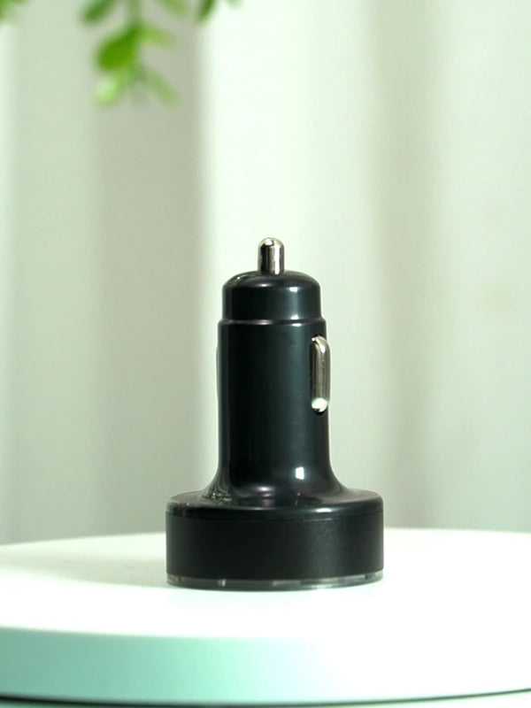 Planet Gates Black PD + QC 3.0 Fast Charging Car Phone Charger Adapter 4 Ports Usb Car Charger Type C PD Quick Charge 3.0 Car Charger