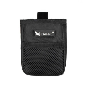 Planet Gates black Pet Dog Puppy Training Treat Snack Bait Pet Feed Pocket Pouch Obedience Agility Pouch Food Bag Pocket Snack Reward Waist Bag