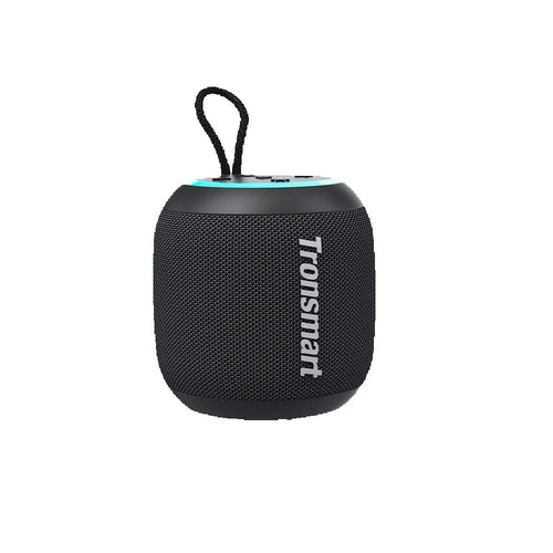 Planet Gates Black / Poland Tronsmart T7 Mini Bluetooth Speaker Portable Speaker with Balanced Bass IPX7 Waterproof LED Modes for Outdoor Camping