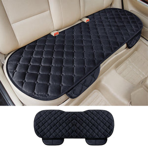 Planet Gates Black Premium Quality Car Seat Cover - Plush and Comfortable Rear Seat Accessories - 1pc