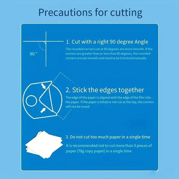 Planet Gates Black R4 Card Rounded Cutter Corner Rounder Paper Portable Hole Trimmer Angle Border Punch Photo Scrapbook Office DIY Craft HandTool