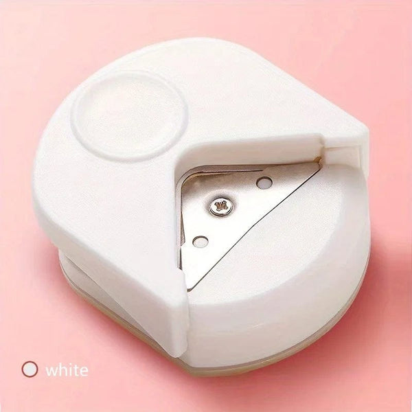 Planet Gates Black R4 Card Rounded Cutter Corner Rounder Paper Portable Hole Trimmer Angle Border Punch Photo Scrapbook Office DIY Craft HandTool