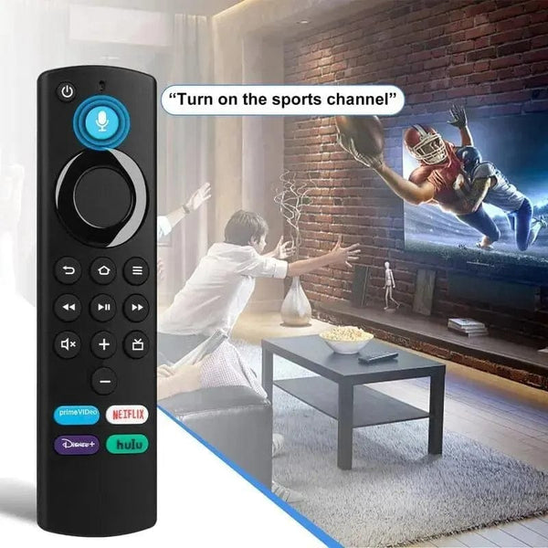Planet Gates Black Replacement Bluetooth Voice Remote Control for Fire TV Stick 4K Max 3rd Gen Stick Lite Cube Smart TV Controller Works with Alexa