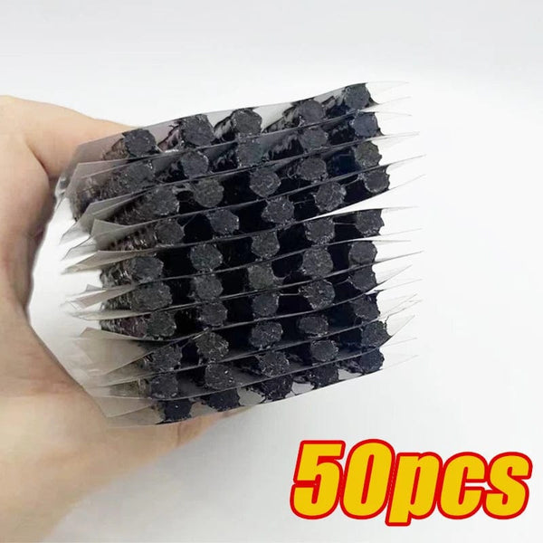 Planet Gates Black Rubber  Tubeless Seal Strip Tire Puncture Repair Recovery Kit Set Car Bike Tyretire repair kit