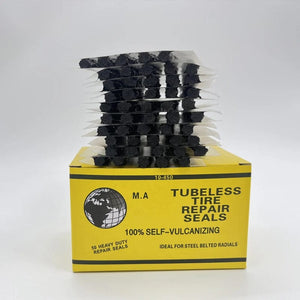 Planet Gates Black Rubber  Tubeless Seal Strip Tire Puncture Repair Recovery Kit Set Car Bike Tyretire repair kit