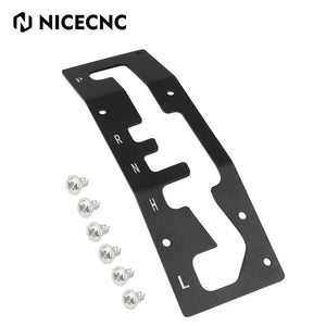 Planet Gates Black / Russian Federation For CAN AM Shift Shifter Gate Plate Panel Cover Guard Protector UTV for Can-Am Maverick X3 Max R 4x4 Turbo DPS 2017-2023 2019