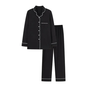 Planet Gates Black / S AS Clearance sale Discount woman Pajamas sets high quality Bamboo fiber breathable comfortable homewear