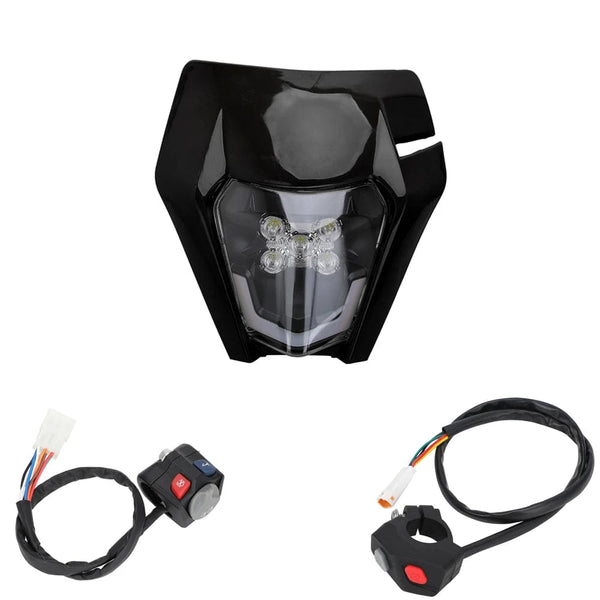 Planet Gates black set / CHINA Switch Headlight Horn Lamp Lever For KTM EC ECF EXC XC-W EXC TPI EXC-F SC SMC SXC RALLY SUPER ENDURO TE FE TX FX Motorcycle