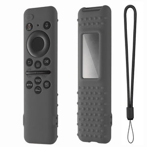 Planet Gates black Silicone Protective Cover for Samsung Smart TV Remote Control BN59-01432 BN59-01436 TM2360 for Samsung Solar Cell Remote Case
