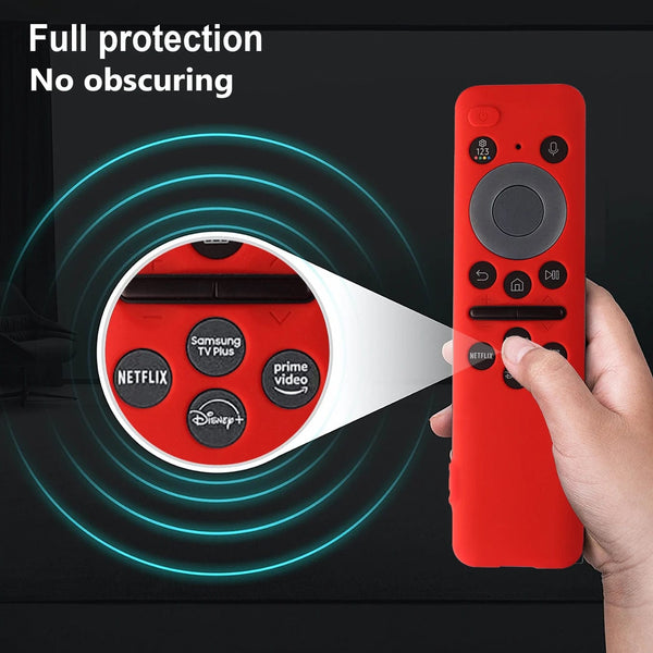 Planet Gates black Silicone Protective Cover for Samsung Smart TV Remote Control BN59-01432 BN59-01436 TM2360 for Samsung Solar Cell Remote Case