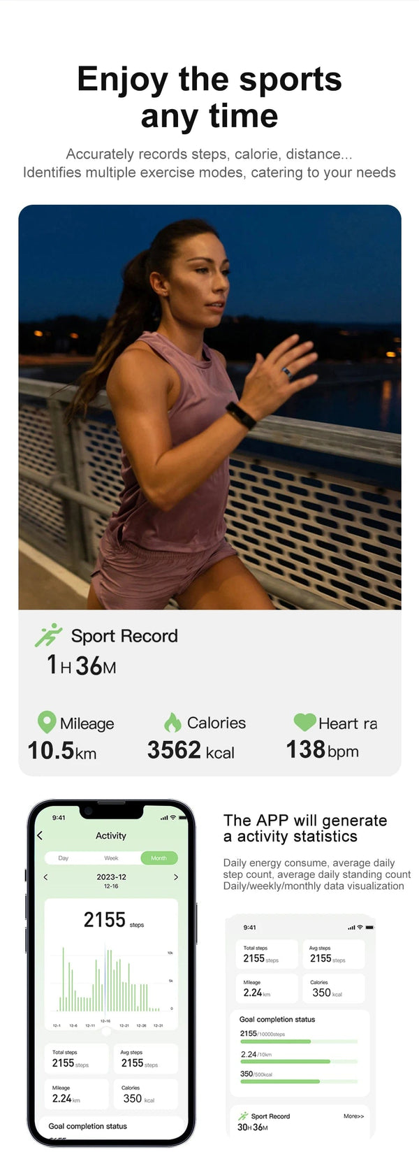 Planet Gates black / Size 8 COLMI R02 Smart Ring Military Grade Titanium Steel Shell Health Monitoring IP68 & 3ATM Waterproof Multi-sport Modes