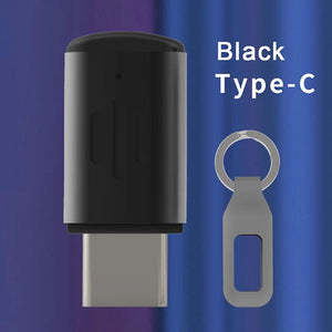 Planet Gates Black Smartphone Remote Control Type C Universal Smart Infrared Transmitter App Control Wireless Mini Adapter For TV Air Conditioner