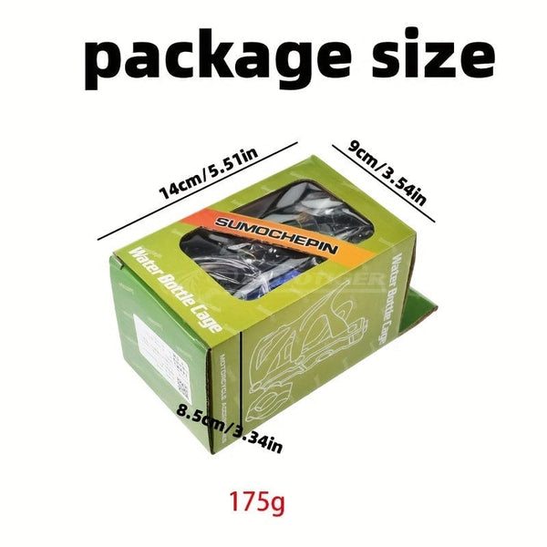 Planet Gates Black Stay Hydrated On the Go: Universal Motorcycle Water Bottle Holder